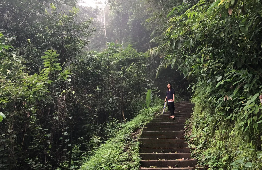 Mountain Zwegabin in H'pa An, capital of Kayin State in Myanmar
